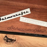 Asimocrafts｜【字母切割】貼紙