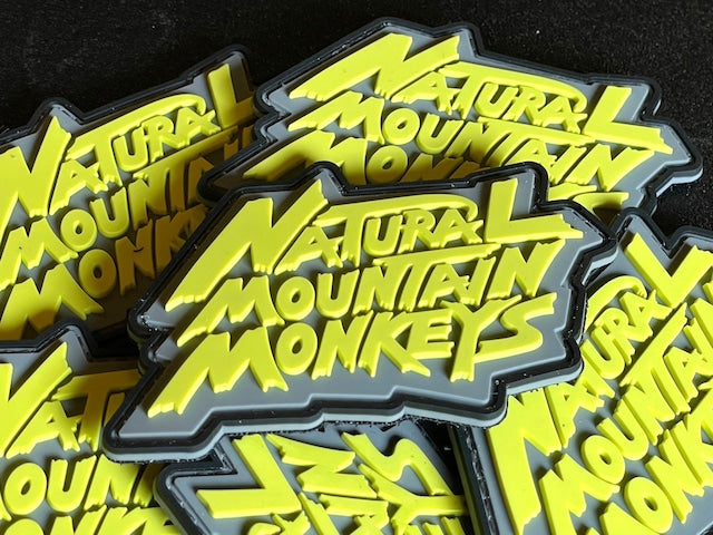 Natural Mountain Monkeys｜【黃】NMM PVC貼布