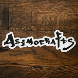 Asimocrafts｜字母貼紙 type3