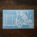 Asimocrafts｜【叉車人】 貼紙