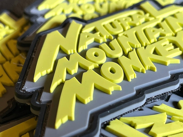 Natural Mountain Monkeys｜【黃】NMM PVC貼布