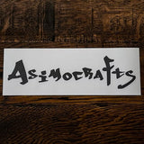 Asimocrafts｜字母貼紙 type2