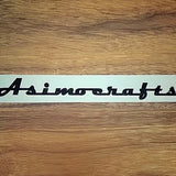 Asimocrafts｜【字母切割】貼紙