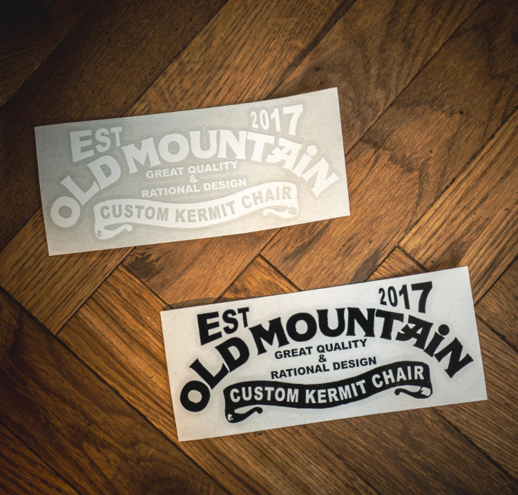 【門市販售 ONLY】Old Mountain | 品牌Logo貼紙