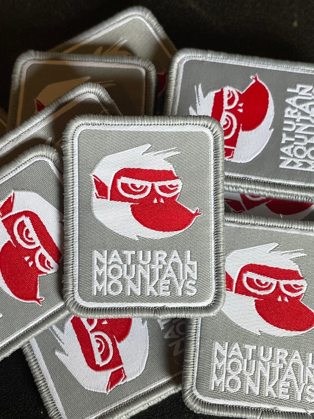 Natural Mountain Monkeys｜猴子Logo繡標