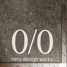 Neru design works⎜【大】0/0 logo貼紙