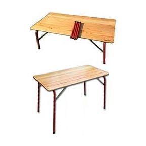 Castelmerlino｜義大利紅腳桌L 120x60 cm 二段高度 - Polee Store