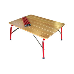 Castelmerlino｜義大利紅腳桌S 80x60 cm 二段高度 - Polee Store 