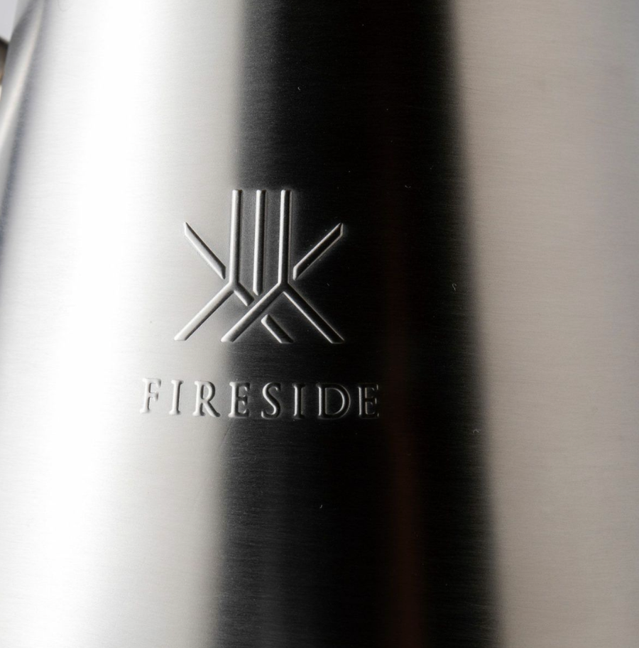 Fireside｜1.0L 旅用不銹鋼水壺 【髮絲銀】