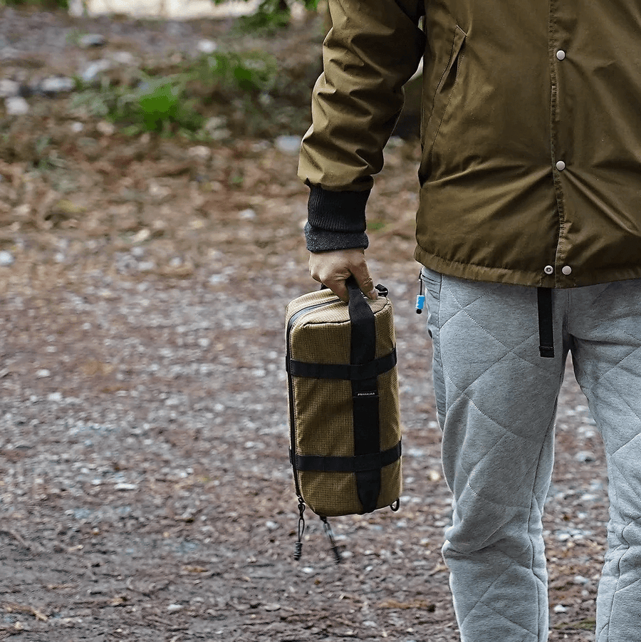【圓筒型】 Asimocrafts × 38explore x HAKUBA｜聯名A38grid 保冷收納包