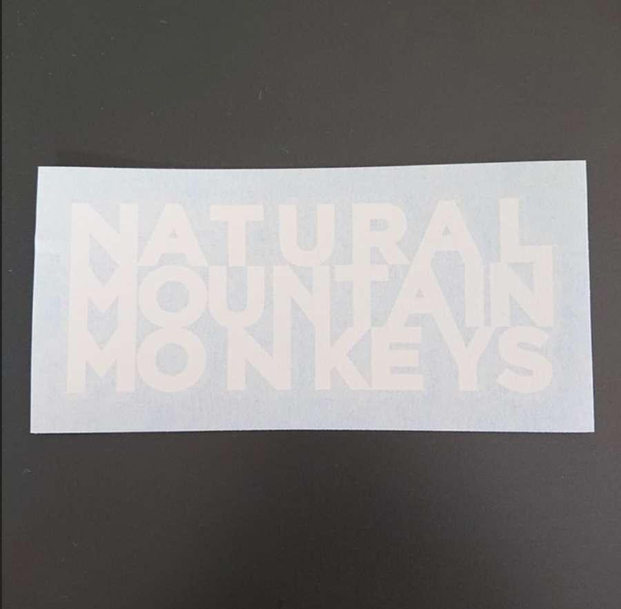 Natural Mountain Monkeys｜CUT-OUT Sticker 貼紙 - poleestore