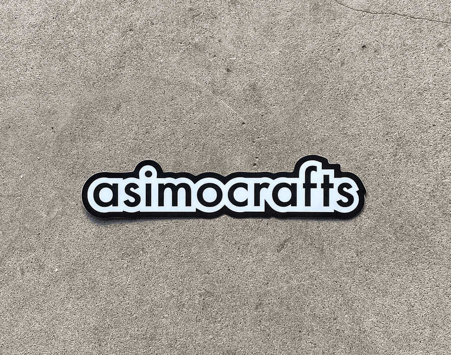 Asimocrafts｜【英文小寫】 貼紙