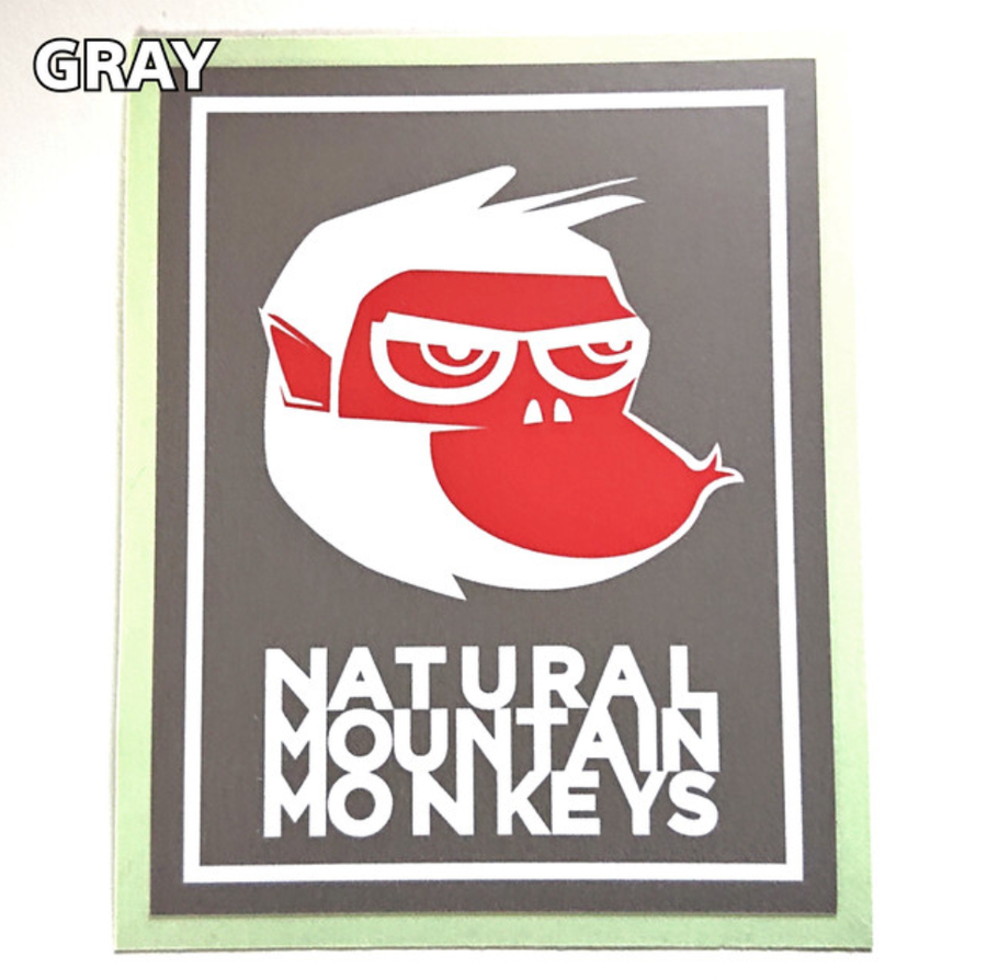 Natural Mountain Monkeys｜Original Sticker經典logo貼紙 - poleestore
