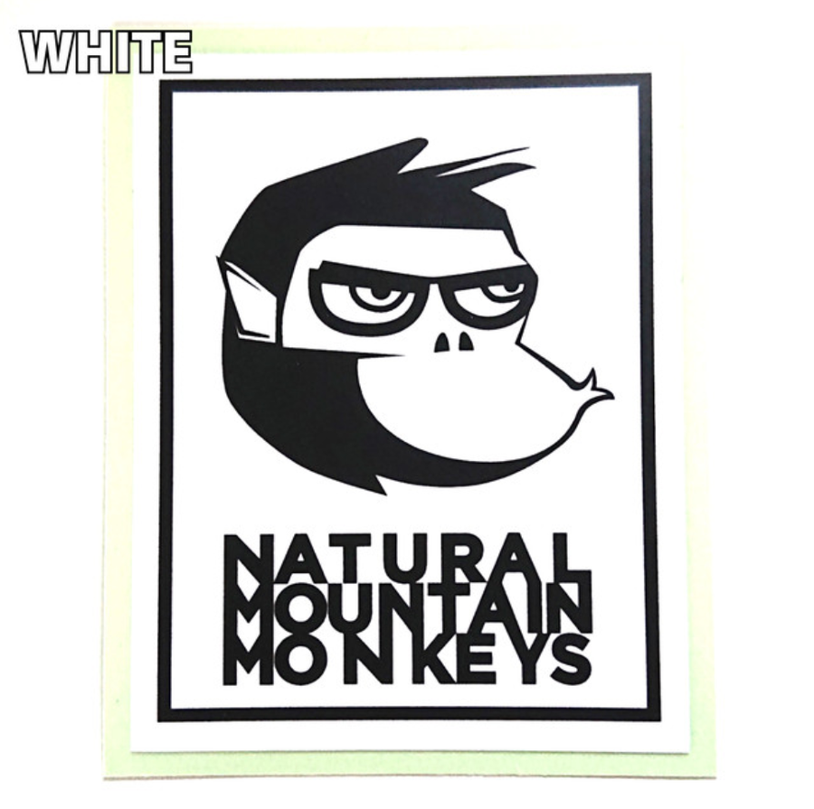 Natural Mountain Monkeys｜Original Sticker經典logo貼紙 - poleestore